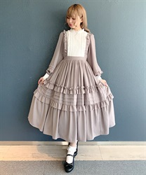 Antique doll Dress(Grey-F)