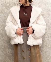 Fur coat(Ecru-F)