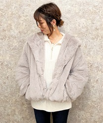 Fur coat(Greige-F)