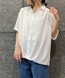 Assort button tuck shirt(White-F)