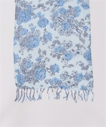 Flower print Stall(Blue-F)