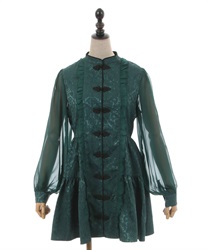 Chinati Ardo Mini Dress(Green-F)