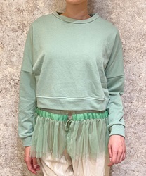 Tulle pullover
