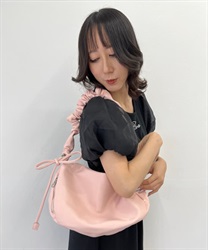 Round shoulder Bag(Pink-F)