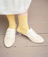 Floral pattern watermark socks(Yellow-M)