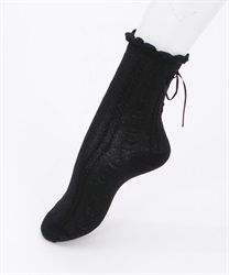 Lace -up socks