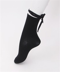Lace -up socks(Black-F)
