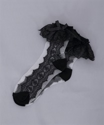 Lacy socks(Black-M)