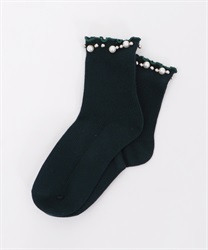 Pearls socks(Green-M)