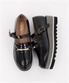 Strap loafer(Black-S)