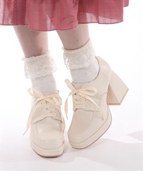 Lace -up shoes(Ecru-S)