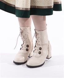 Napoleon lace -up boots(Ecru-S)