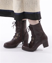 Napoleon lace -up boots(Brown-S)