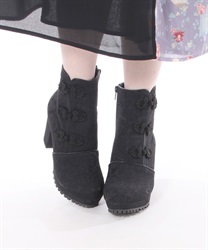 Jacquard China Boots(Black-S)