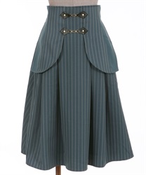 Corset style design Skirt(Blue-F)