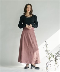 High waist long Skirt