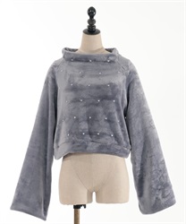 Bijou Design Bore Pullover(Grey-F)