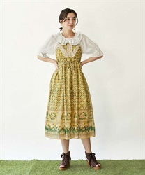 Dandelion Long Camisole Dress(Yellow-F)