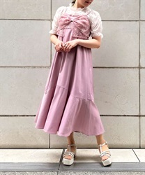 Big Lace Ribon Camisole Dress