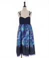 Milky Way Camisole Dress(Blue-F)