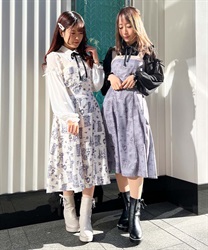 Jui style story pattern Dress