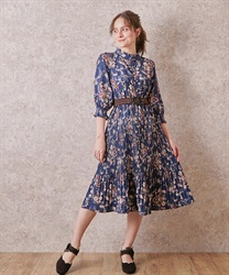 Shabby chic flower pattern dress