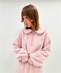 Mall knit -style cropped Pullover(Pink-F)