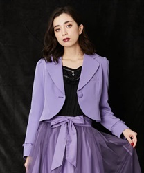 York Lace Short JacketT(Purple-F)