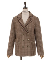 Double button Jacket(Brown-F)