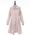 Girly Ribon trench coat(Pink-F)
