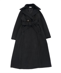 Tailor collar coat(Black-M)