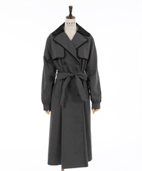 Bicolor lace trench coat(Chachol-M)