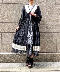 Lux lace gown(Black-F)