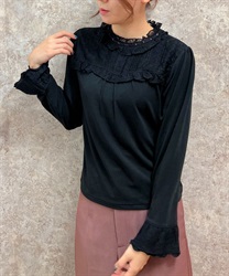 HOT FEMME Switch Pullover(Black-F)