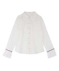 Laces sleeves blouse(Ecru-M)