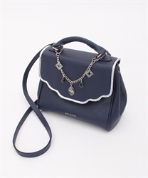 Oriental -style charm Bag(Navy-F)