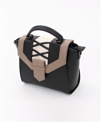 Color scheme flap design Bag(Black-F)