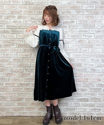 【Time Sale】Classic velor one-piece