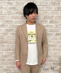 Flower×frame jacket(Beige-M)