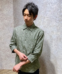 Flower pattern men shirt
