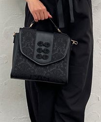 China button design Bag(Black-F)