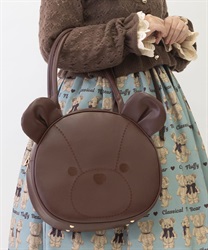 Bear type tote Bag(Brown-F)