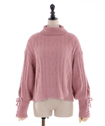 Feather pullover(Pink-Free)