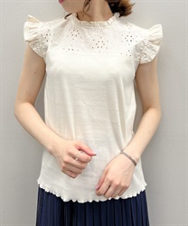 Cotton lace -using  Tops
