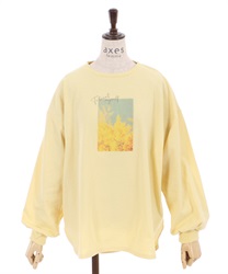 Flower t-shirt(Yellow-F)