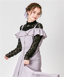 Bijou Design Total Lace Pullover(Black-F)