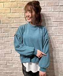 Long tee with ensemble